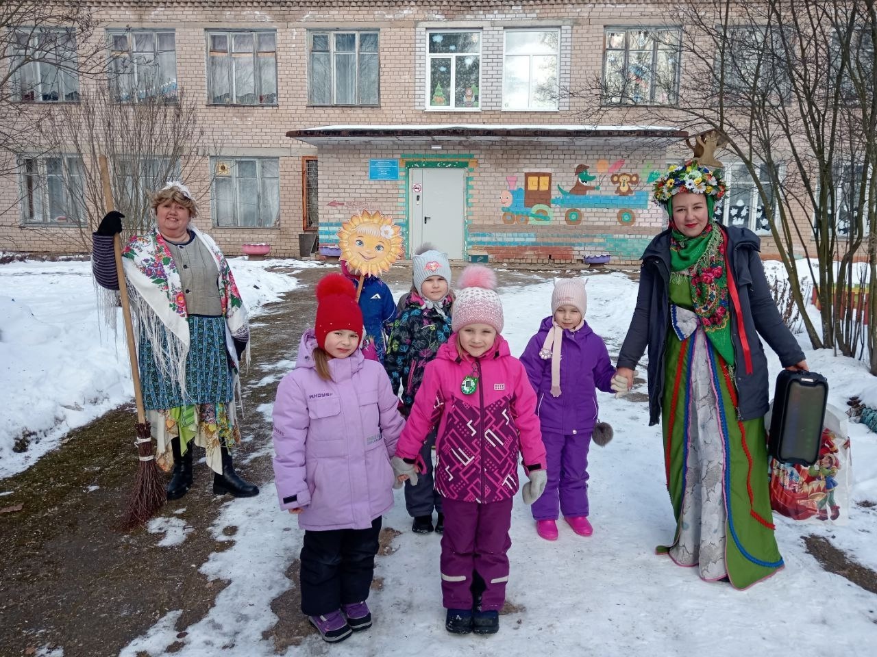 Масленица в детском саду.